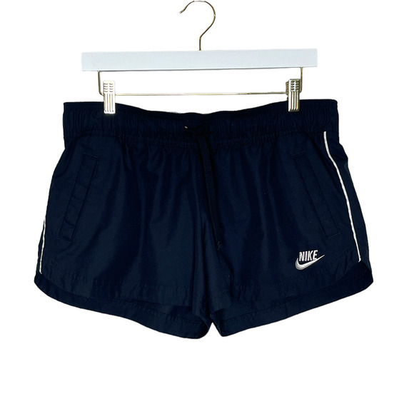 Nike Shorts Nike Sportswear Womens Navy Running Shorts Large Poshmark